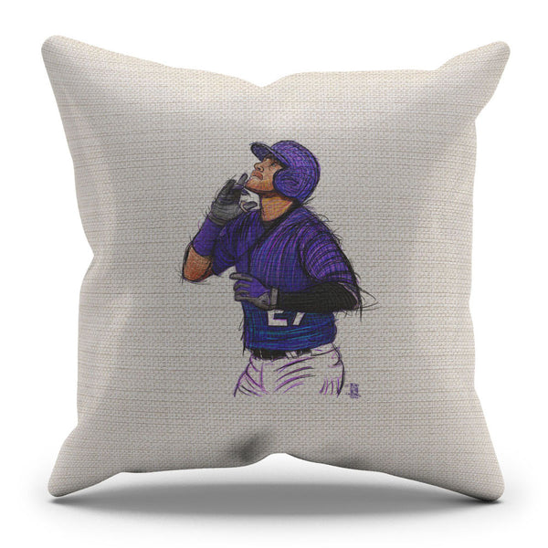 Throw Pillow White