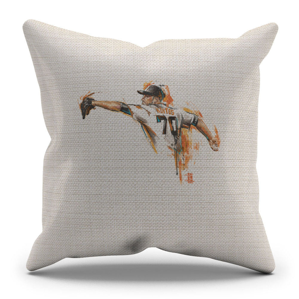 Throw Pillow White
